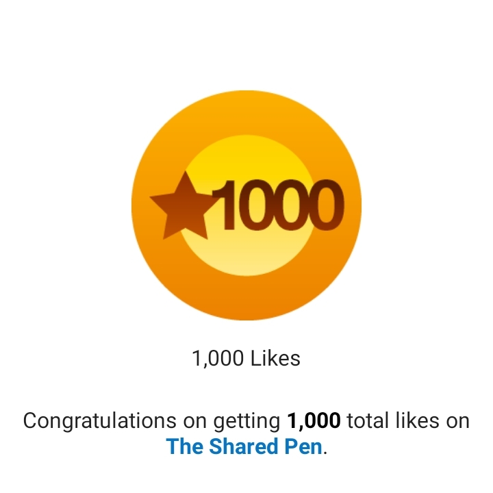 1000 likes, achievement, blog, WordPress 